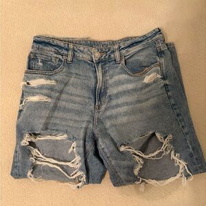 American Eagle Outfitters Distressed Blue Denim Jeans